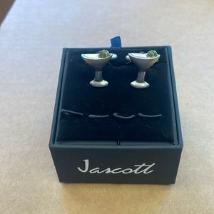 Martini Glasses Cufflinks Set New